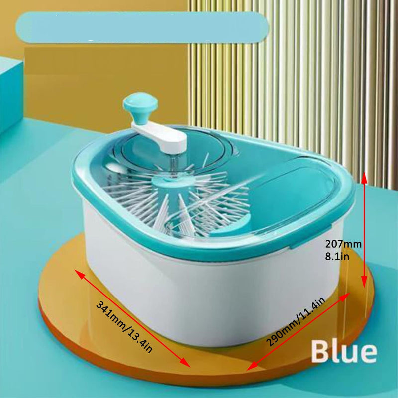 Perfect cleaning of fruits without effort or peeling