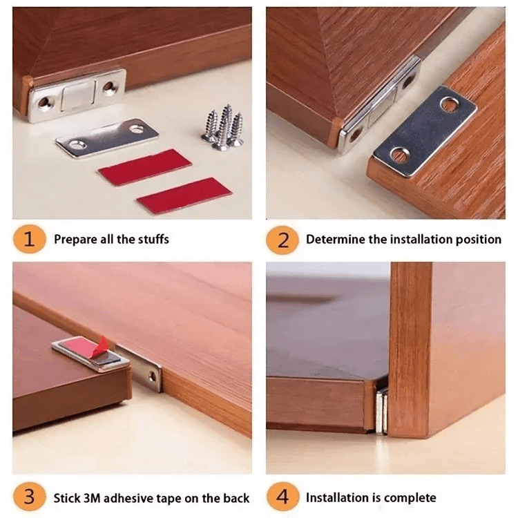 Lock de securitate compact – Protejați-vă obiectele cu un clic (x4) 