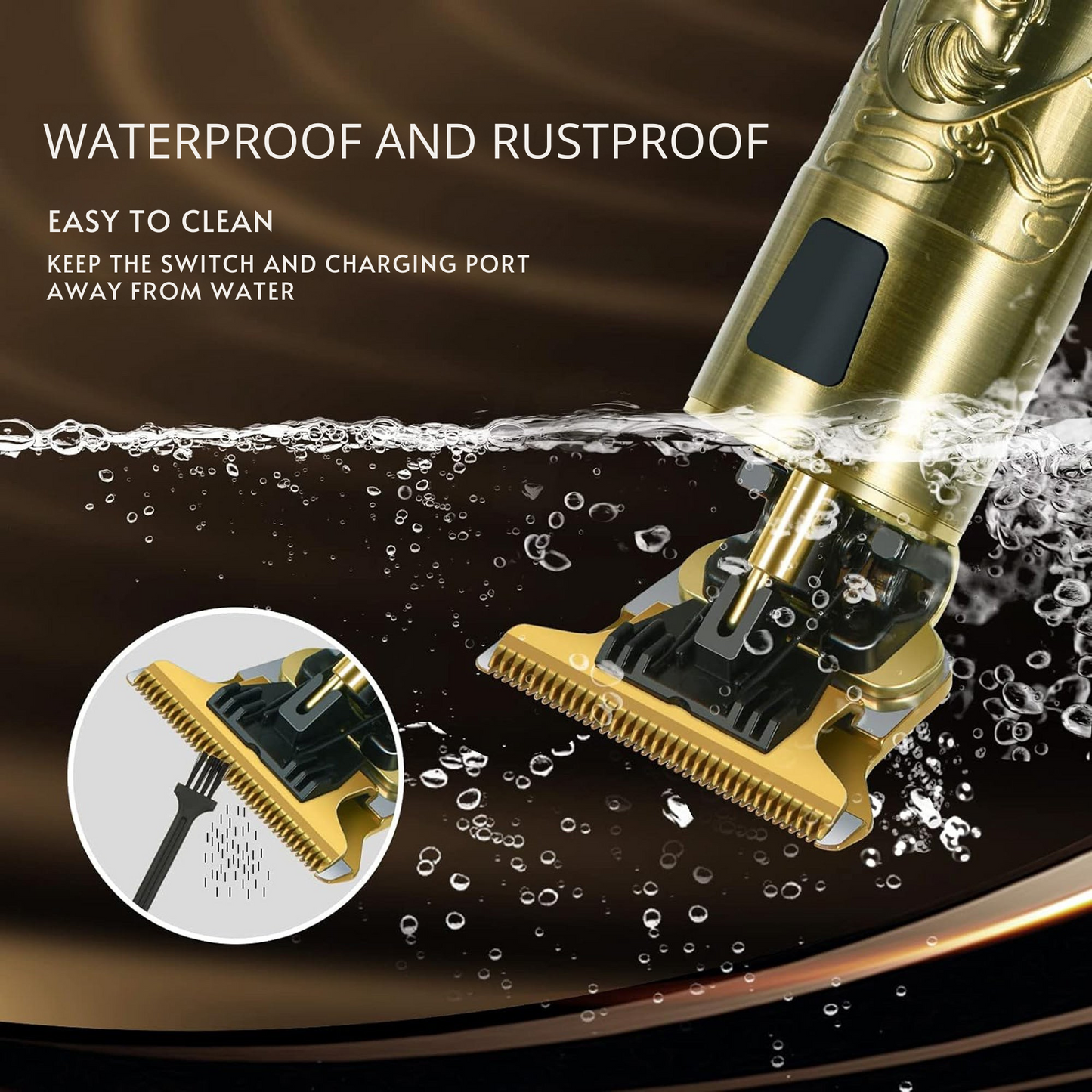 Tondeuse de précision avec écran digital intégré