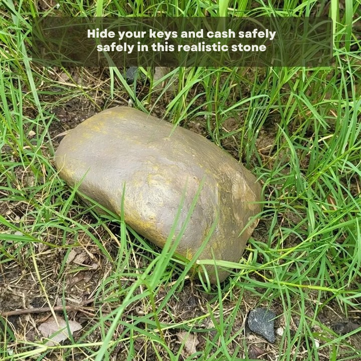 مفتاح خارجي غير ملحوظ على شكل حجر 