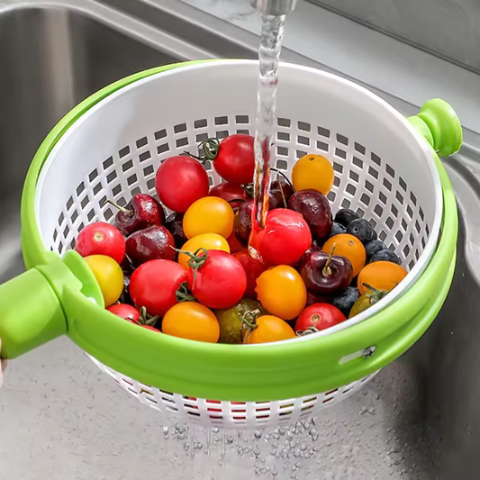Essoreuse et séchoir rotatif pour fruits et légumes
