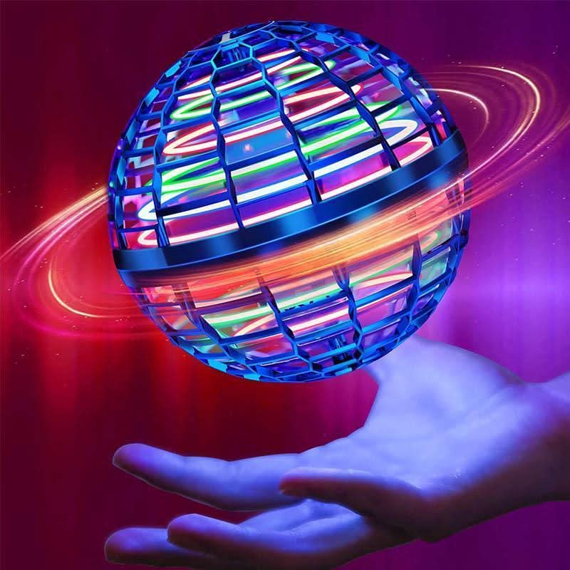 Bola voladora luminosa para juegos divertidos e interactivos 