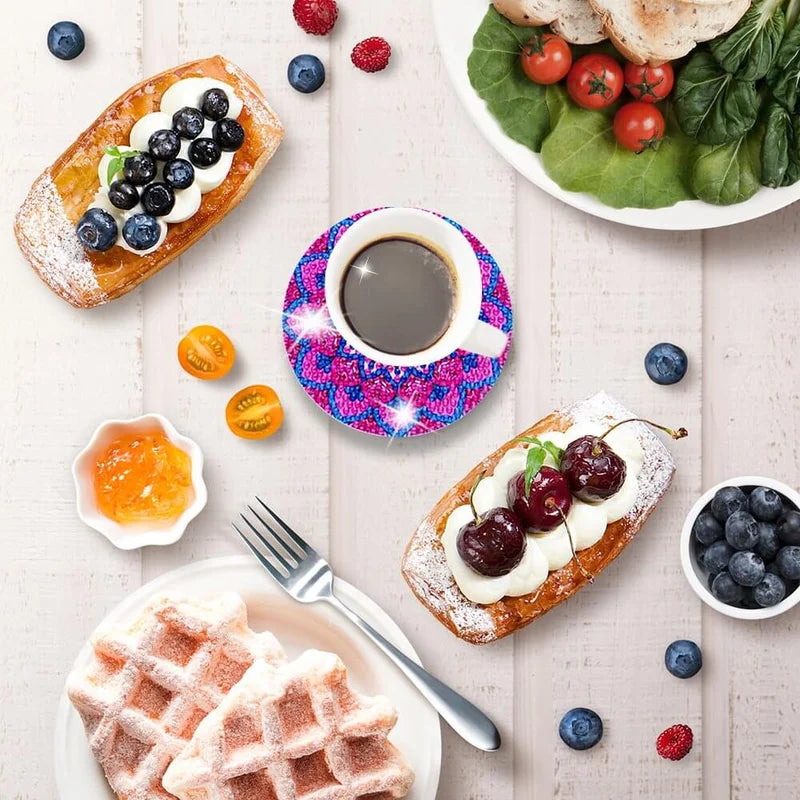 DIY-Set für Untersetzer mit Strass 