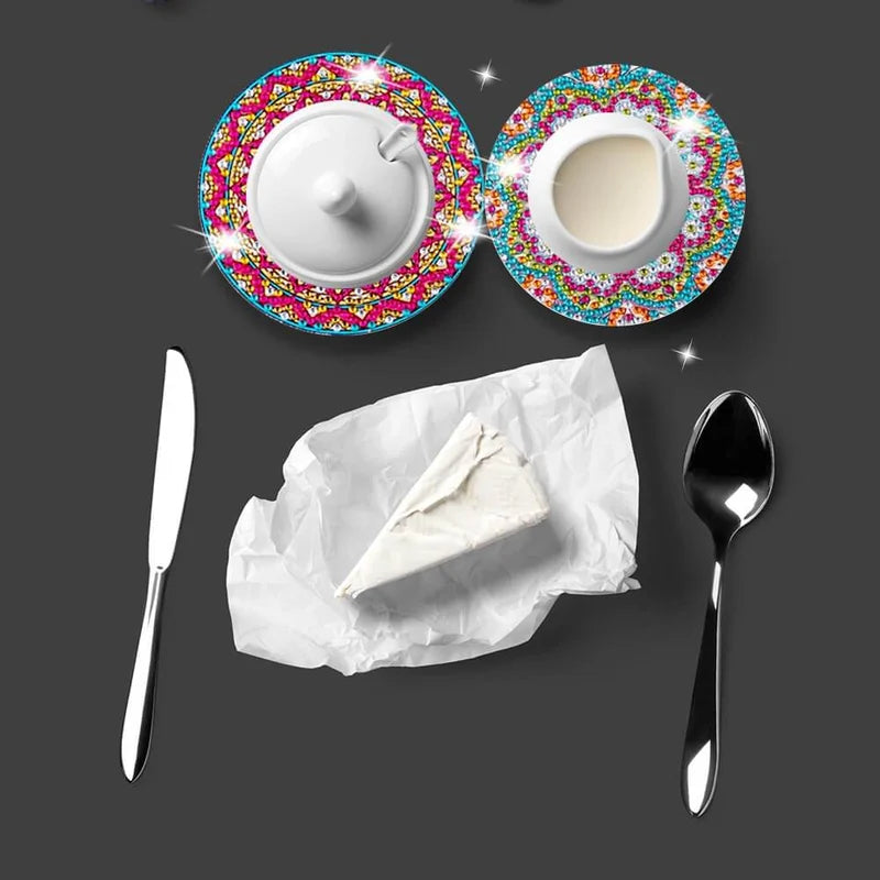 DIY-Set für Untersetzer mit Strass 