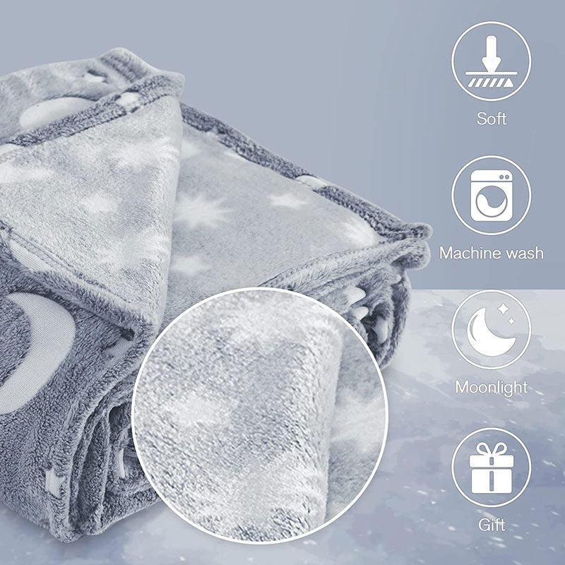 Magiczny koc, który świeci w ciemności 