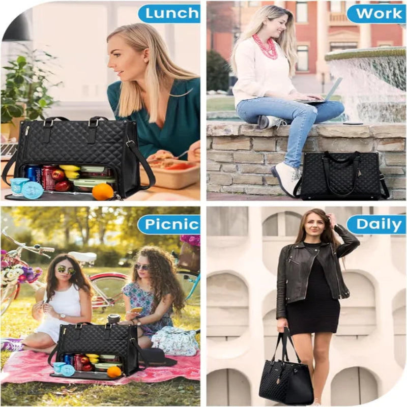 Elegant and functional 3-in-1 work bag 