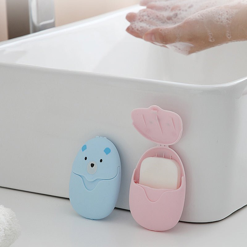 أوراق الصابون – أيدٍ نظيفة في كل مكان، بدون سائل 