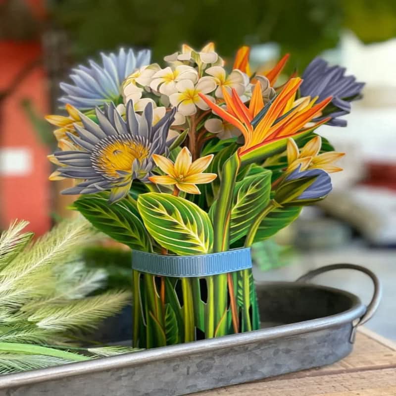 Få blomstene til å blomstre med et kort som kan plantes 