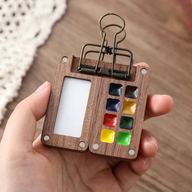Kit aquarelle de poche pour peindre partout