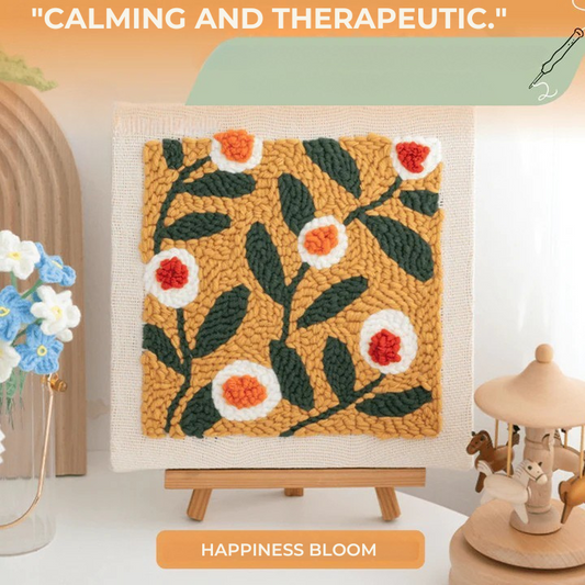 Punch needle broderisett 