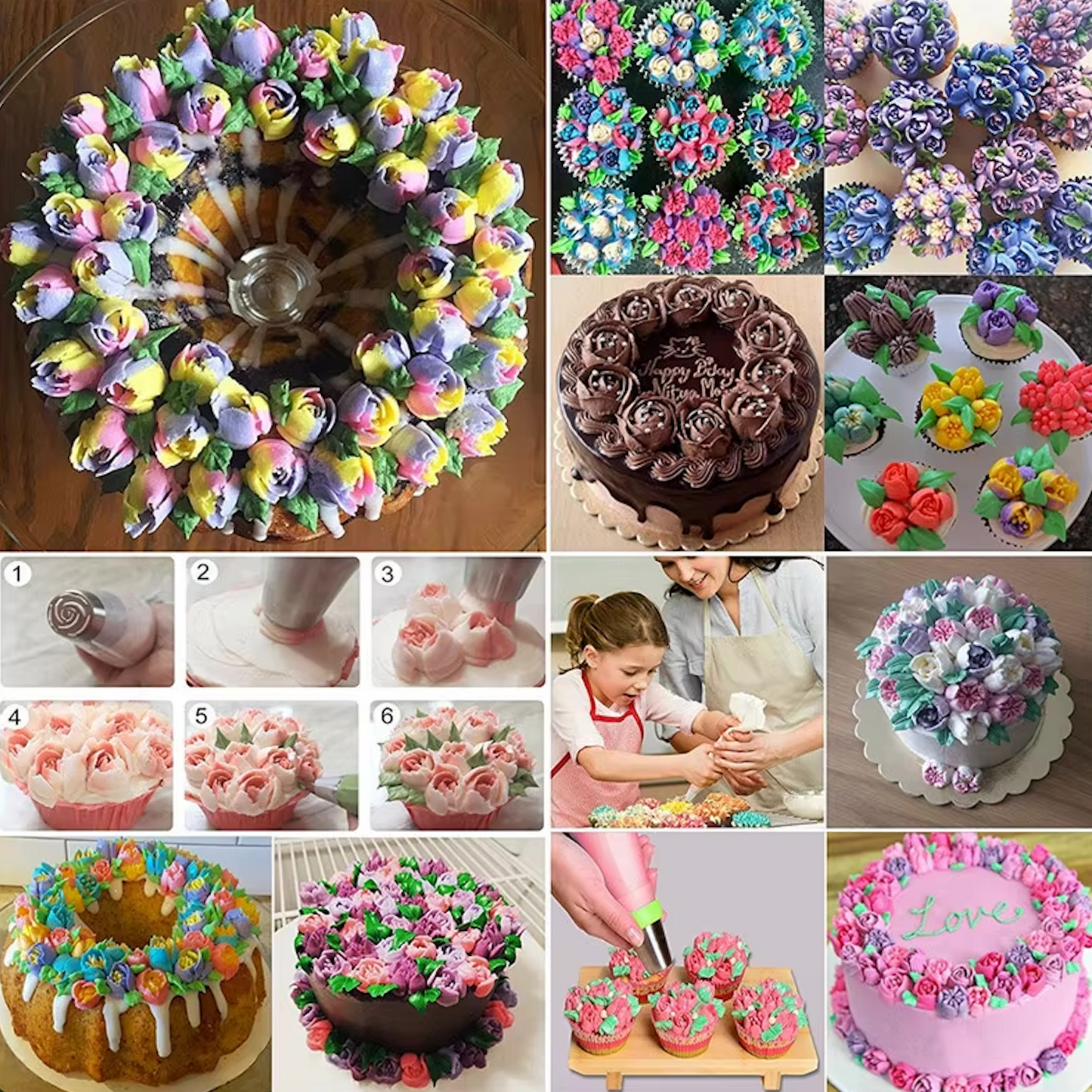 お菓子作り用デコレーションキット - 美味しくて正確なクリエーション 