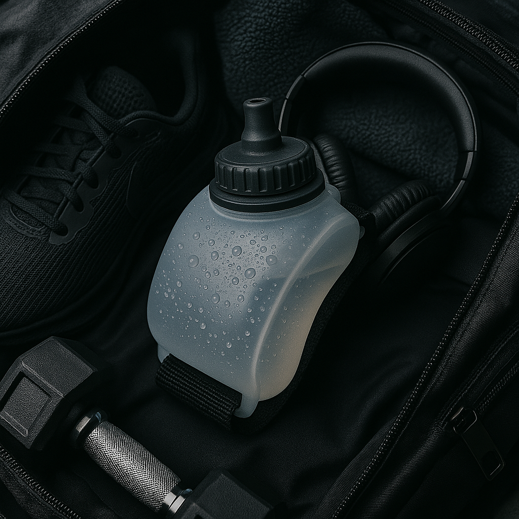 動きながら、止まらずに水分補給をしましょう 