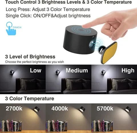 مصباح جداري LED – أناقة وإضاءة حديثة 