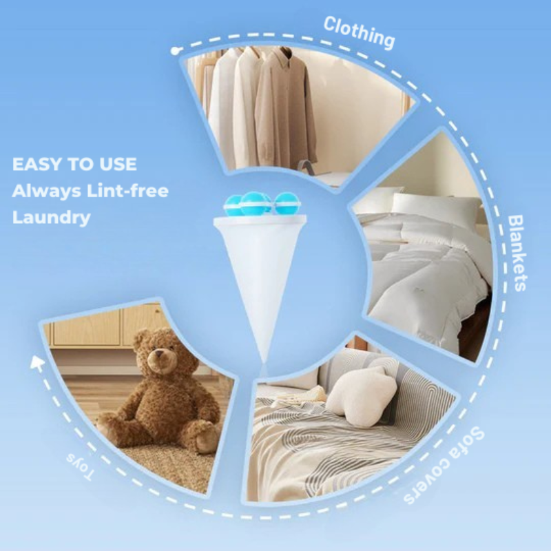 Filtrácia proti chlpom, vlasom a zvyškami pre práčku 