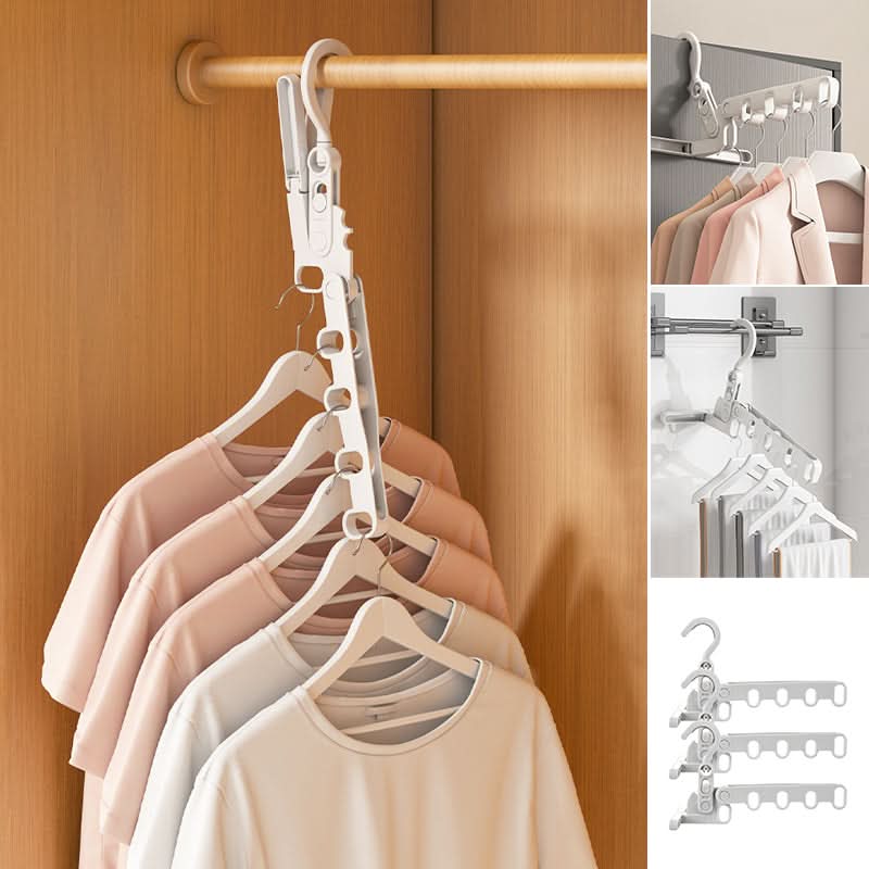 Faltbarer und tragbarer Kleiderbügel – Ideal für Reisen 