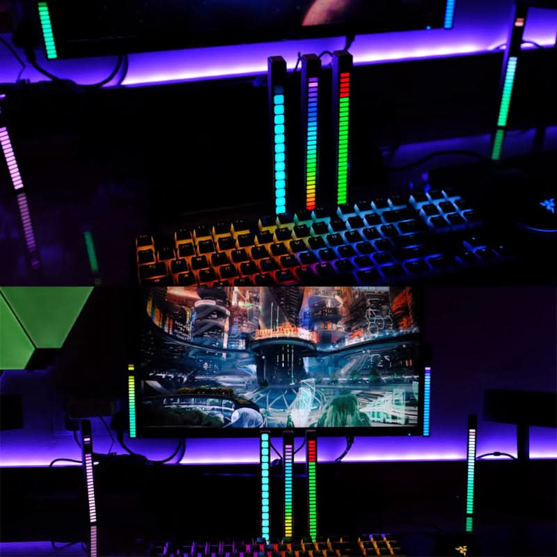 LED svetelná lišta - RGB reagujúca na zvuk 