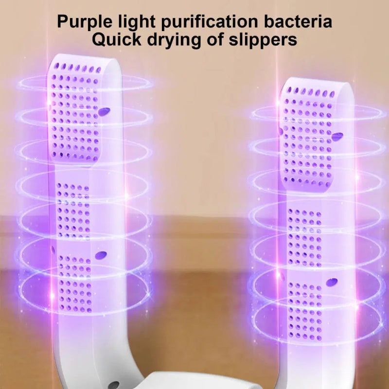 Secado rápido y sin olor de sus zapatos mojados 