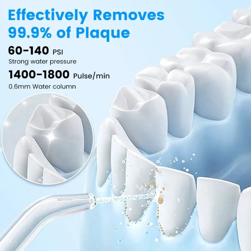 Hydropulse recargable para cuidados dentales 