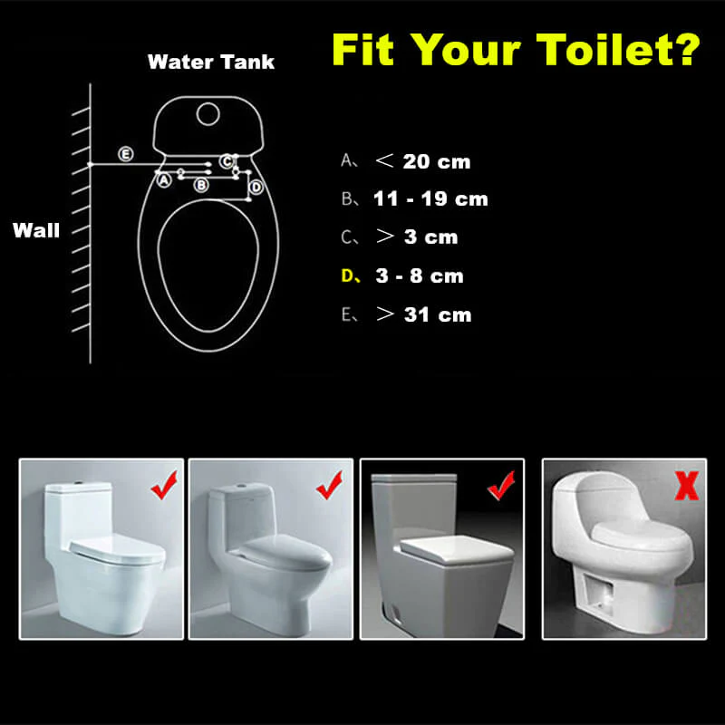 HydroPulse - High-Pressure Cleaning Jet for Toilets 