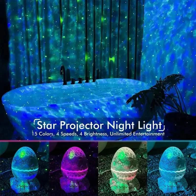 Galaxisa projector zene és távirányítóval 