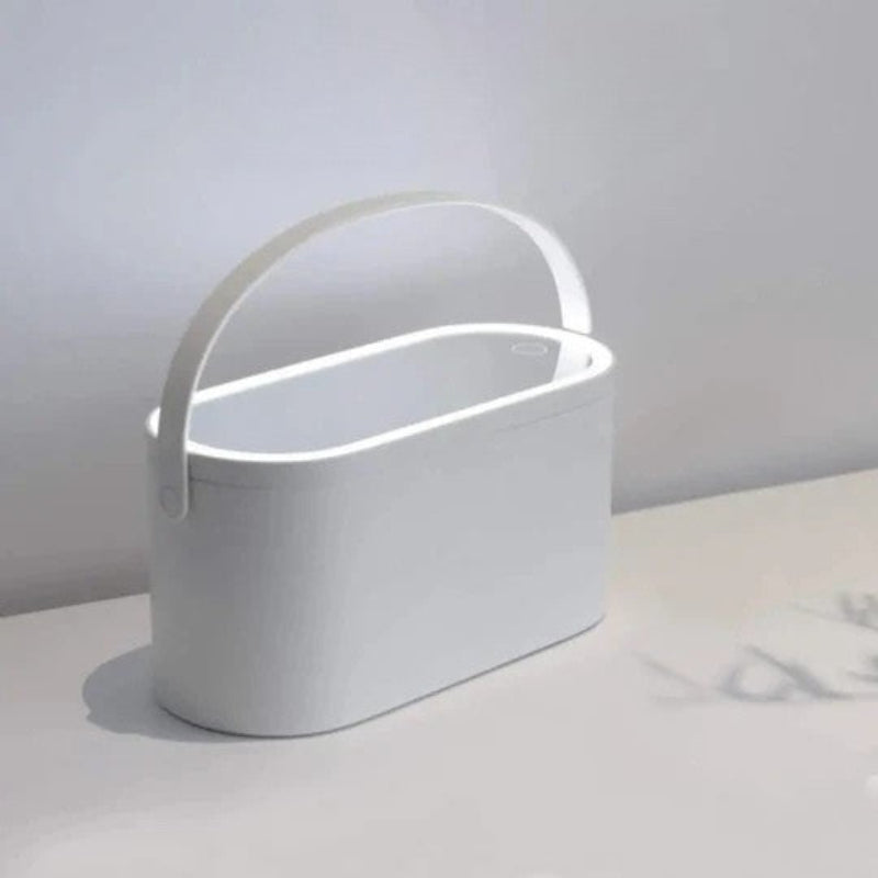 Belleza perfecta con espejo LED y almacenamiento integrado 