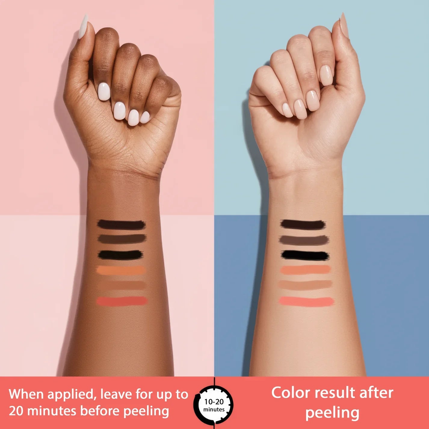 Perfectly shaped lips, untouched for 12 hours 