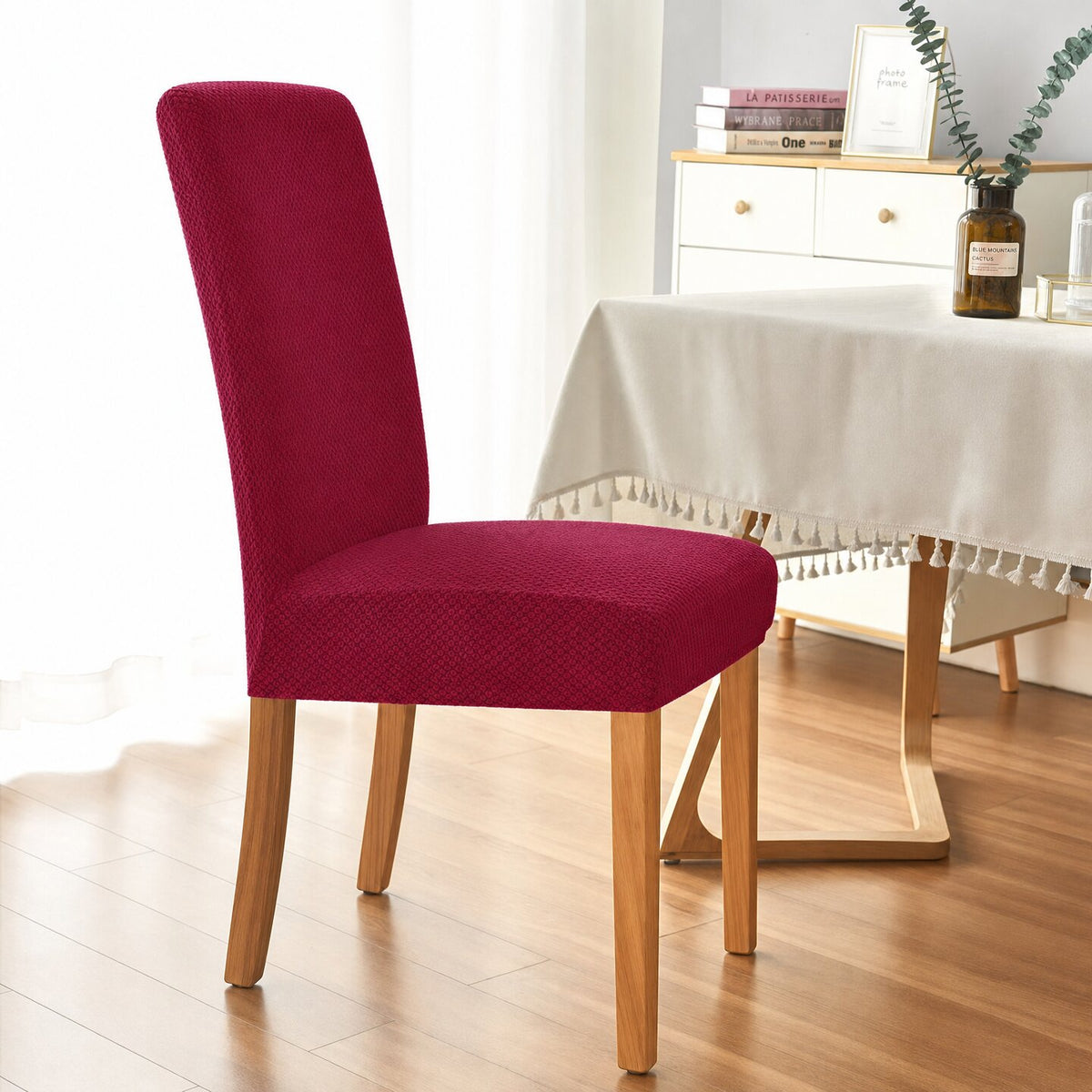 Premium stretch chair covers for durable protection 