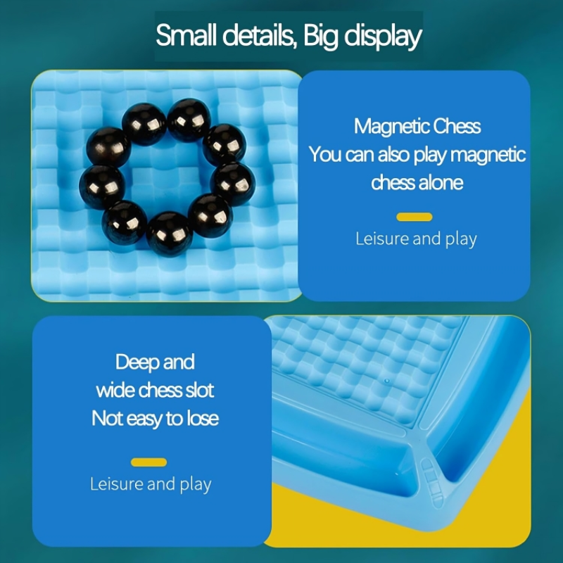 Ha det moro med familien med et magnetisk ferdighetsspill 