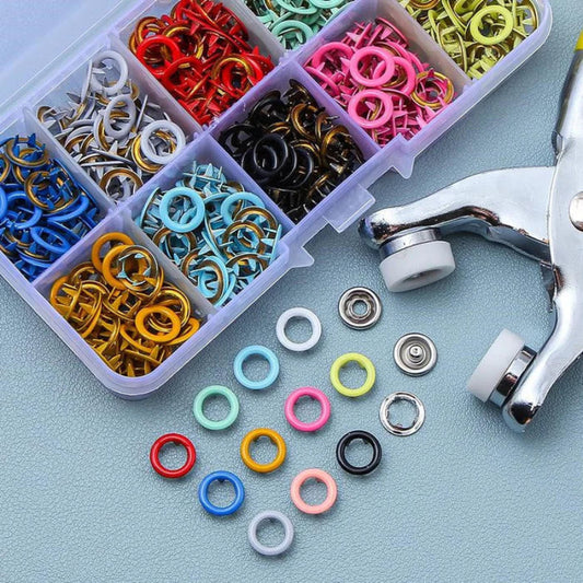 חיבור ללא תפרים: כפתורי לחץ קלים להתקנה 