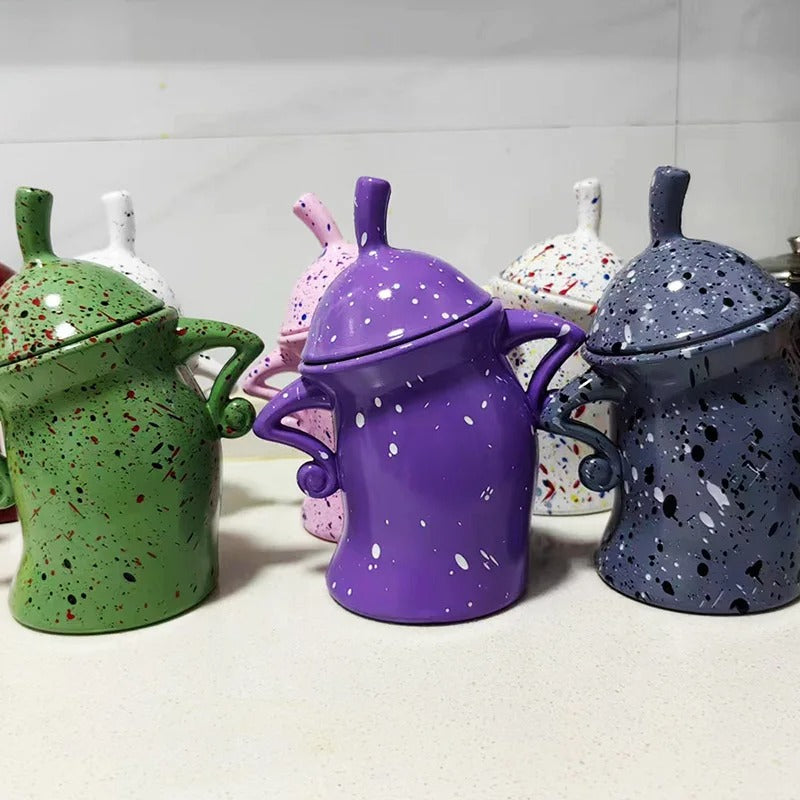 大容量収納の楽しいキッチンポット 