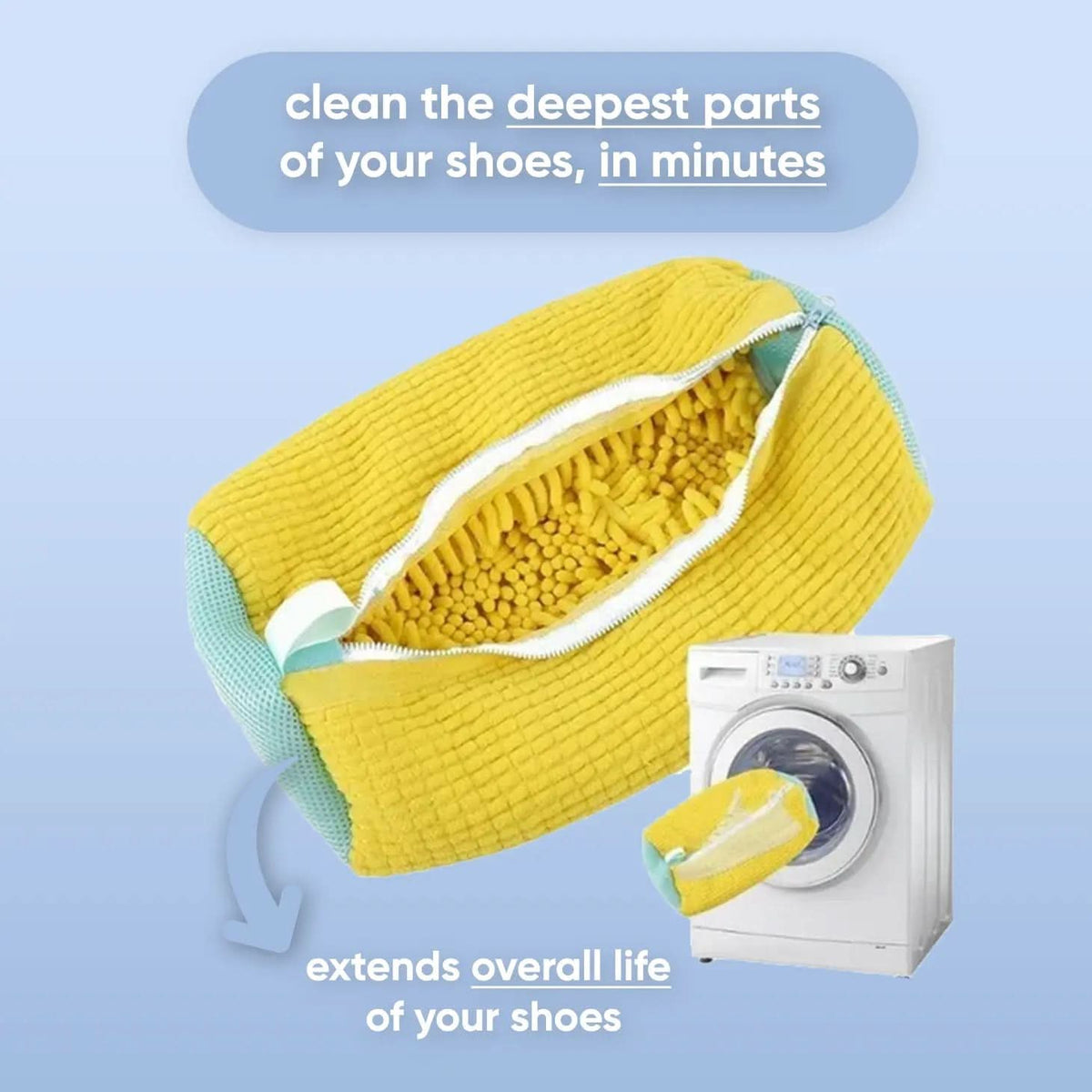 Sacchetto di Lavaggio per Scarpe 