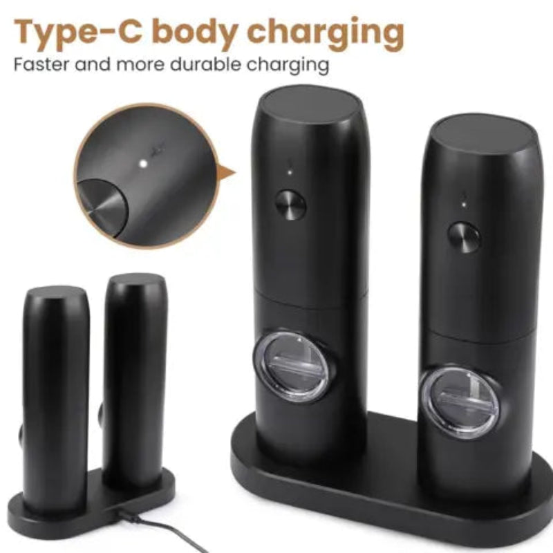 Ηλεκτρικός μύλος LED – Ακριβής καρύκευση με το ένα χέρι 