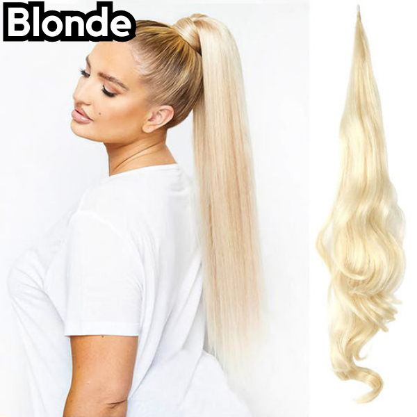 Glamourová prodloužení copu pro chic vzhled 