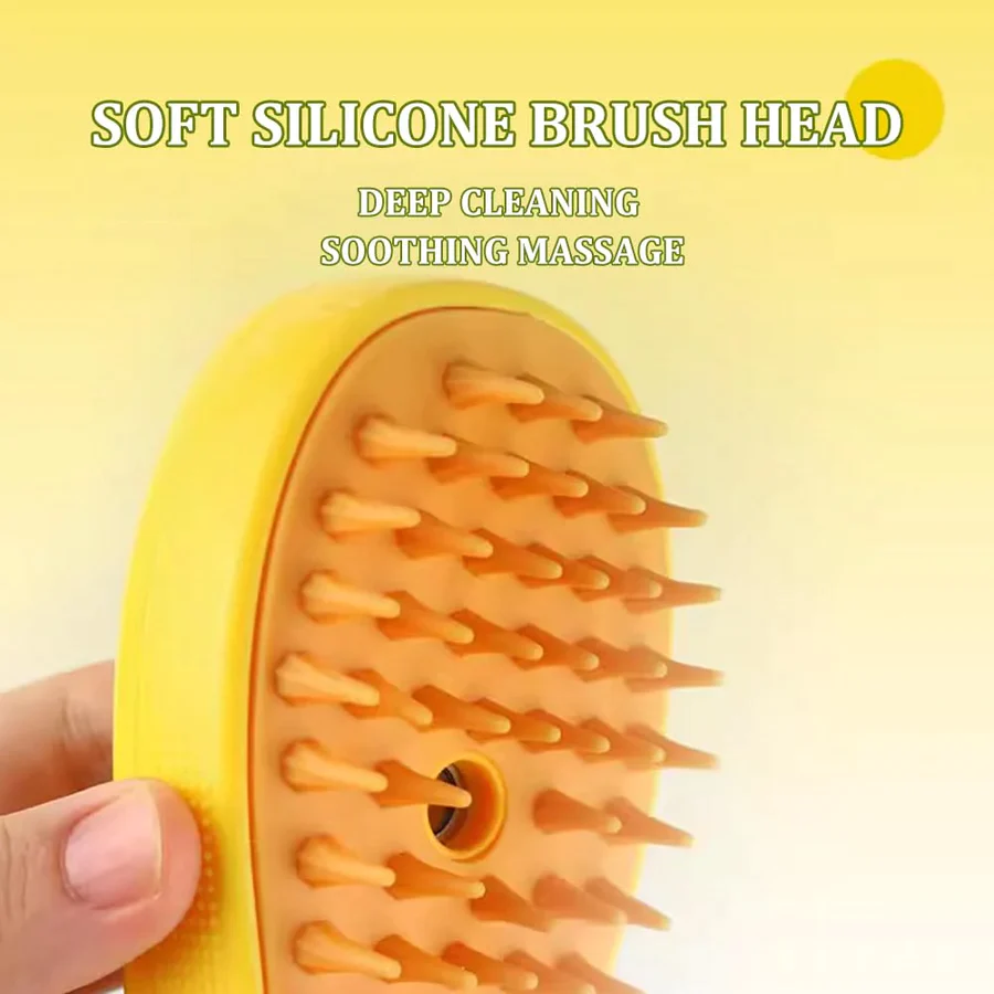 Multifunctionele stoomborstel voor een perfecte verzorging van uw huisdier 